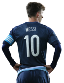 Lionel Messi football render