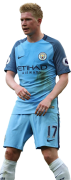 Kevin De Bruyne football render