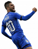 Lorenzo Insigne football render