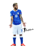 Lorenzo Insigne football render