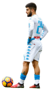 Lorenzo Insigne football render