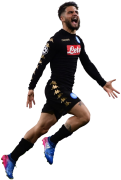 Lorenzo Insigne football render