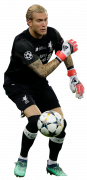 Loris Karius football render