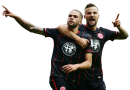 Luc Castaignos & Haris Seferovic football render