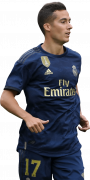 Lucas Vazquez football render