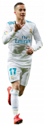 Lucas Vazquez football render