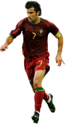 Luis Figo football render