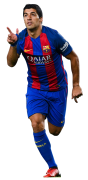 Luis Suarez football render