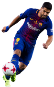 Luis Suárez football render