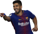 Luis Suárez football render