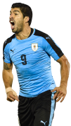 Luis Suárez football render