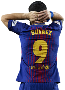 Luis Suárez football render