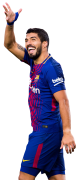 Luis Suarez football render