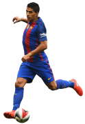 Luis Suarez football render