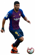 Luis Suarez football render