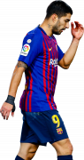 Luis Suarez football render