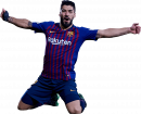 Luis Suarez football render