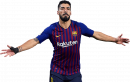 Luis Suarez football render