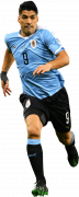 Luis Suarez football render