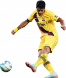 Luis Suárez football render