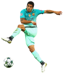 Luis Suarez football render