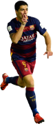 Luis Suarez football render