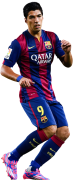 Luis Suarez football render