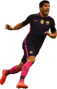 Luis Suarez football render