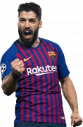 Luis Suarez football render