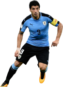 Luis Suarez football render