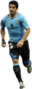 Luis Suarez football render