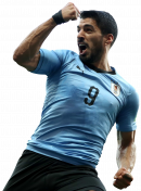 Luis Suarez football render