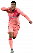 Luis Suarez football render