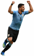 Luis Suarez football render