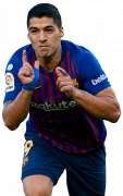 Luis Suarez football render