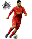 Luis Suarez football render