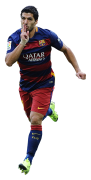 Luis Suarez football render