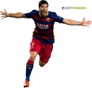 Luis Suarez football render