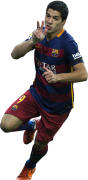 Luis Suarez football render