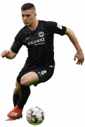 Luka Jovic football render