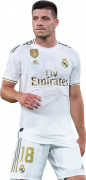 Luka Jovic football render