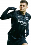 Luka Jovic football render