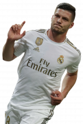 Luka Jovic football render