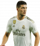 Luka Jovic football render