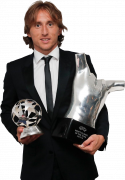 Luka Modric UEFA Men’s Best Player of The Year 2017/18 football render