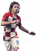 Luka Modric football render