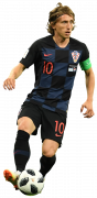 Luka Modric football render