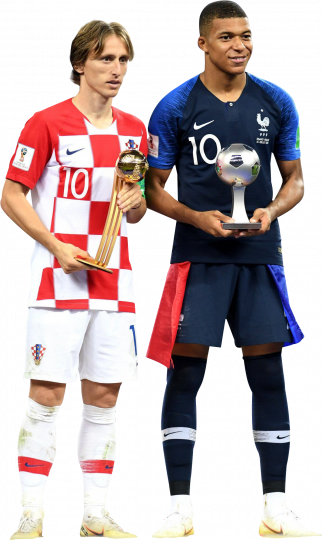 Luka Modric & Kylian Mbappé