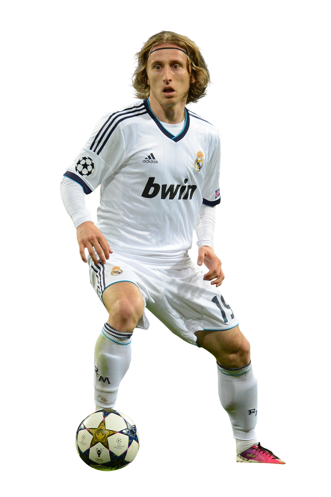 Luka Modric football render - 100 - FootyRenders