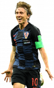 Luka Modric football render